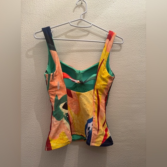 NWT CALIA by Carrie Underwood Sculpt Tankini Top - Picture 3 of 4